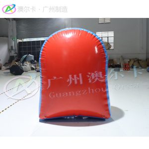 Colorful inflatable bunker thickened multiplayer cs group building shooting game bunker triangle x bunker props outdoor
