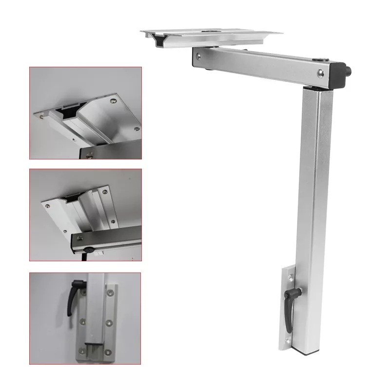 Rv Accessories Rotating Table Legs Lifting Table Aluminum Alloy Universal Bracket Table Legs Detachable Cross-Border Hot Sale - Image 3