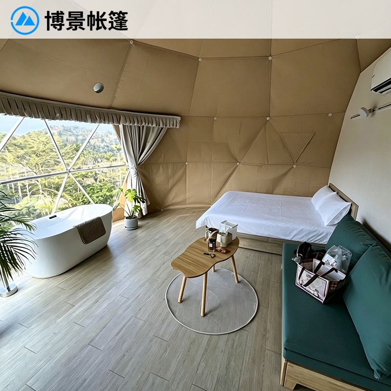 Outdoor Spherical Hotel Tent Camp Star Room Homestay Scenic Star Tent 3 m x 3 m Tent Factory - Image 3