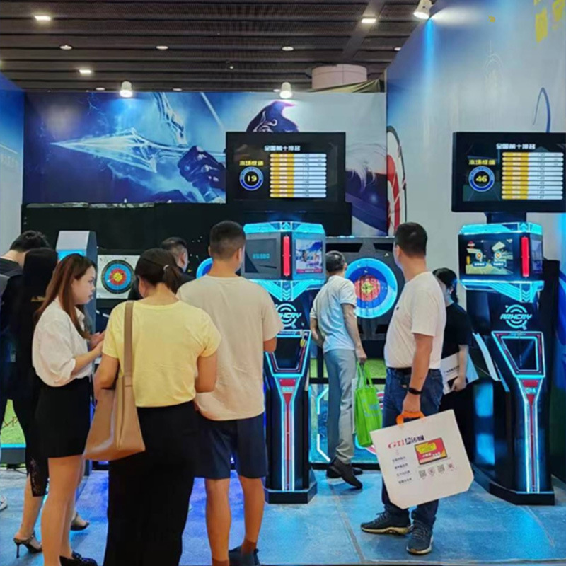 Indoor Mobile Video Archery Sports Center Equipment Digital Sports Competition Trendy Play Center Mobile Target Commercial Archery Center - Image 3